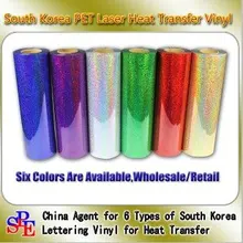 50cmx100cm One Yard PET Laser Heat Transfer Vinyl Film Cutting Plotter for Textile Press