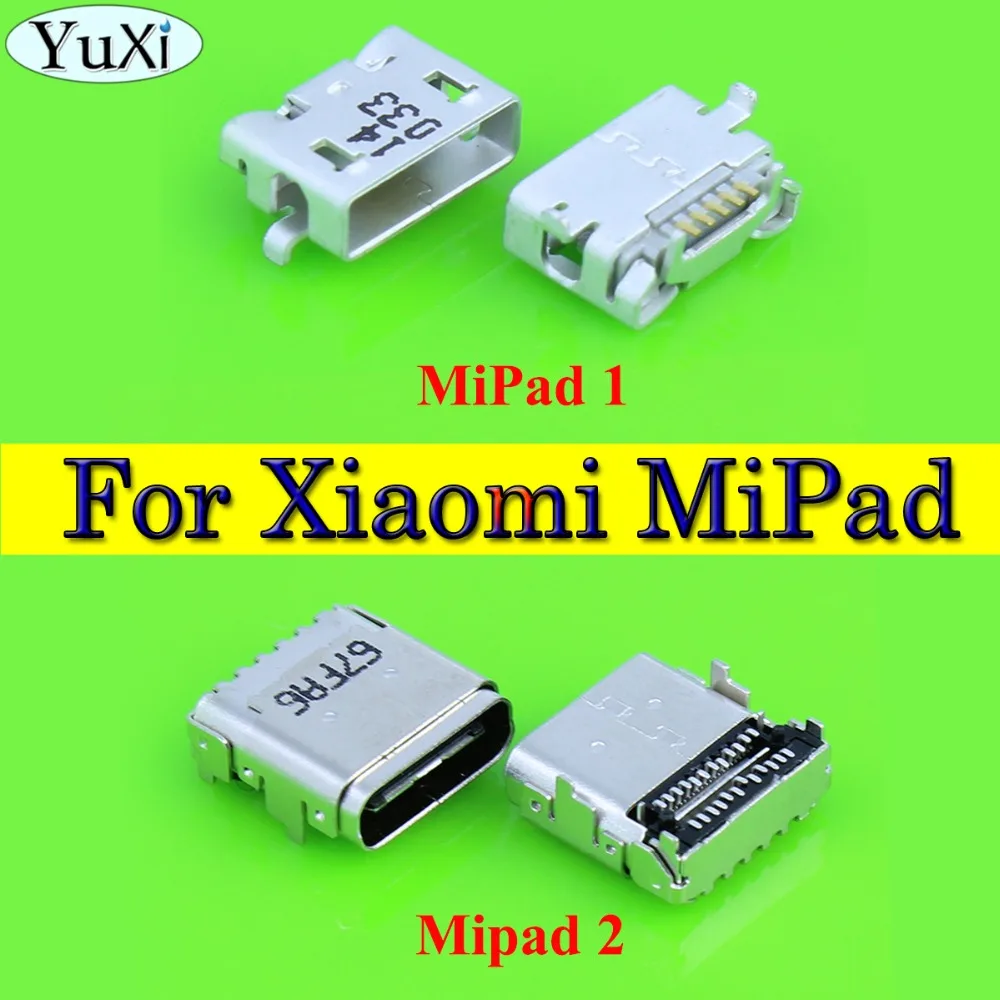 YuXi Micro USB разъем док станция для Xiaomi mi pad mipad 1 2 зарядный порт планшет Type C|Шлейфы