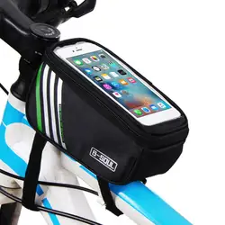 B-SOUL велосипед мобильного телефона 5,7 и 5 дюймов Сенсорный экран верхней трубы рамы сумка для хранения Велоспорт MTB дорожный велосипед