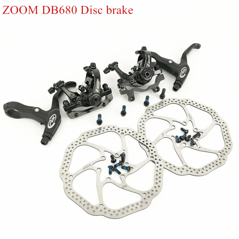 New MTB Mechanical Front Rear Disc Brake Caliper For Mountain Road Bicycle Bike