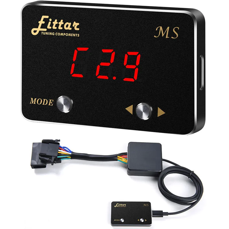 Electronic Throttle Controller Pedal Commander Pedal Booster 8 Modes Multiple Sensitivity Adjust