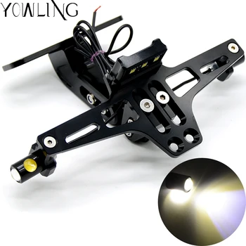 

For Honda CBR 750F 1000F CB400 750 1300SF CBR600 F2 F3 VTR1000F VFR800 XL1000V Tail Tidy Fender Eliminator License Plate Holder