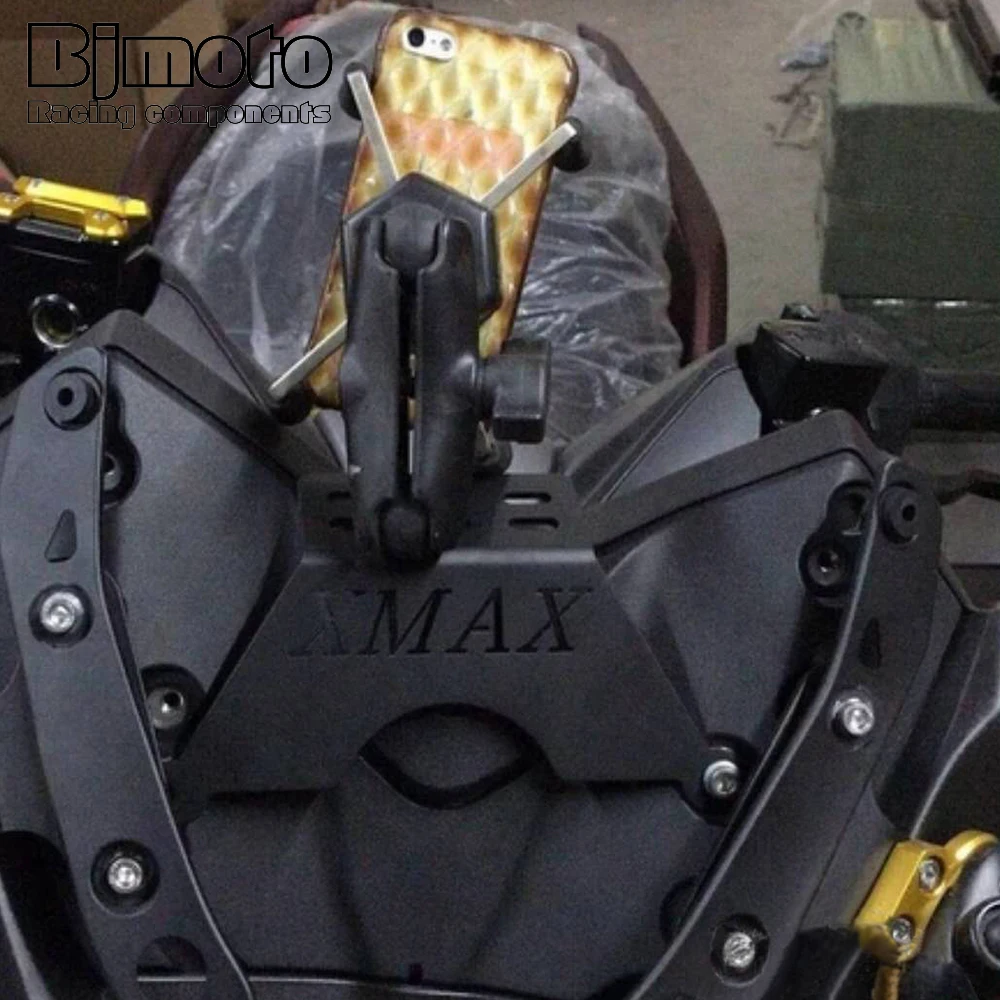 BJMOTO Motorrad Handy GPS Platte Halterung Ständer Halter Für Yamaha XMAX X-MAX 250 300 2017 2018