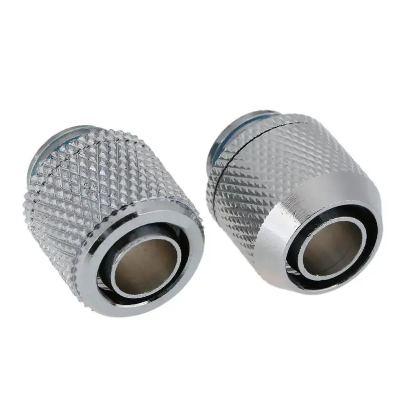 

G1/4 Water Cooling Tube External Thread Tube Point or Flat Fitting PC Water Cooling System for 9.5 X 12.7 mm PC Tube Connector