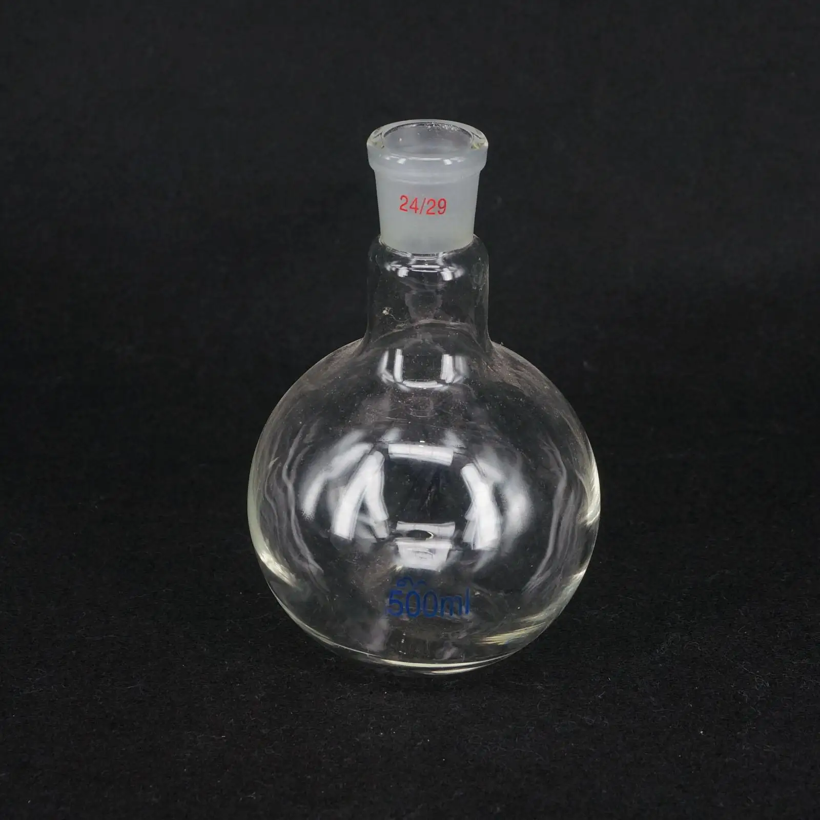 

500ML 24/29 One Mouth Short Neck Flat Bottom Flask Boiling Flask For Laboratory