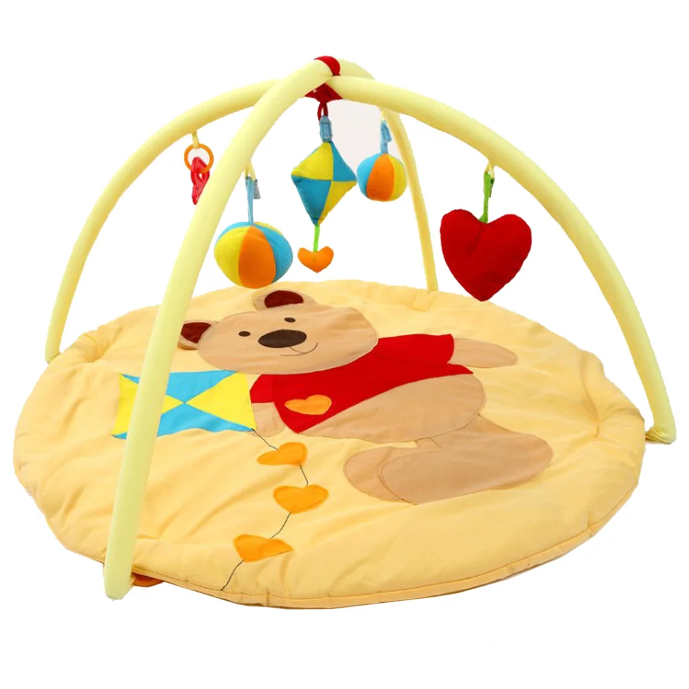  Baby Activity Gym Mat Soft Infant Floor Carpet 3D Activity Play Mat Center Babygym Toys Gift 90*90*