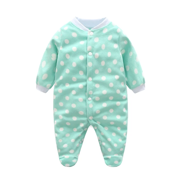 Newborn Baby Clothing Boy Girl Footed Rompers Animal Baby Romper Long