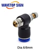 WaveTopSign máquina láser de boquilla de Gas de aire regular diámetro 6mm 8mm 2 unids/lote para Co2 cabeza láser y la boquilla de aire ► Foto 3/6