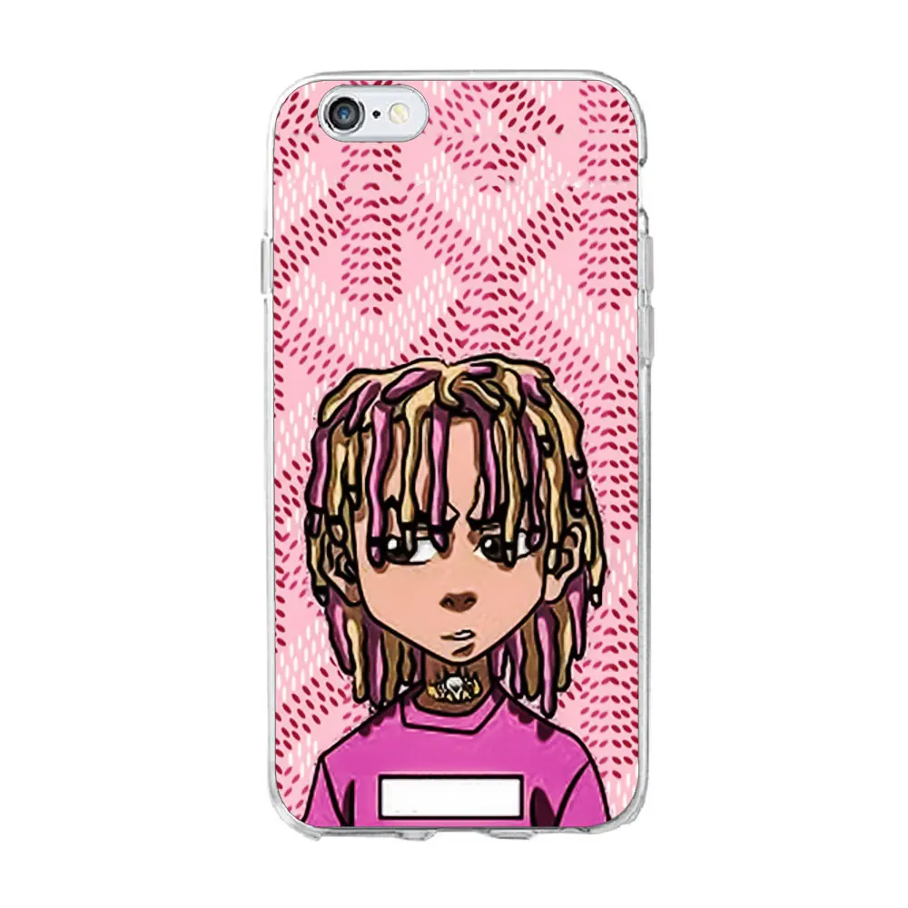 PUNQZY Drake Rihanna Lil Открытый Чехол-Кролик для Apple iPhone 4 4s 5 5S SE 6 6 S 7 8X Plus глянцевый мягкий термополиуритановый экзотический прозрачный милый - Цвет: TPU D434