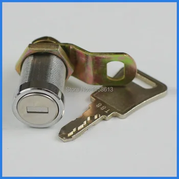 

10 pieces 27mm waterproof dustproof chrome plated keyed alike cam lock drawer lock