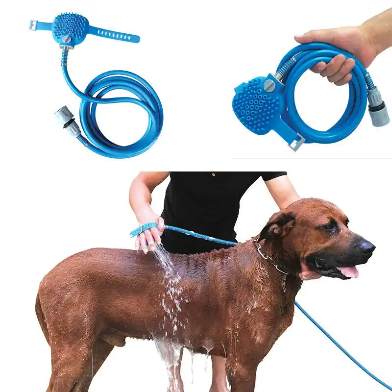 Dog Shower Washing Grooming Spray Bath Tub Sink Faucet Attachment