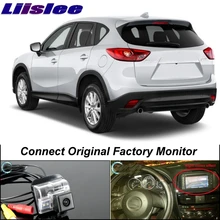 Car Camera Connect Original Factory Screen Monitor For Mazda CX 5 CX-5 CX5 2012 2013 2014 Liislee High Quality Rear View Camera