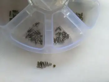 

160pcs M1.2 M1.4 Phillips Screws Cap Nuts Glasses Mobile Phone Fixing Micro Screw Machine Screws
