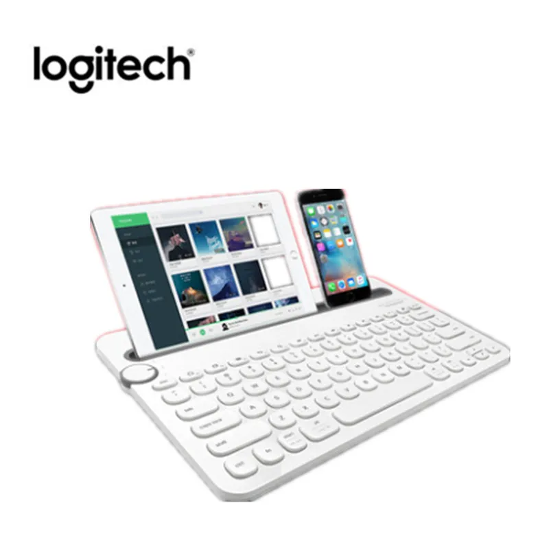 Оригинальная Подлинная Клавиатура Logitech K480 Bluetooth Мобильный Mac планшет ноутбук