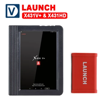 

Launch X431 V+ & X431 HD heavy duty 10.1" Screen Tablet Bluetooth/wifi auto diagnostic scanner test for 12V/24V truck