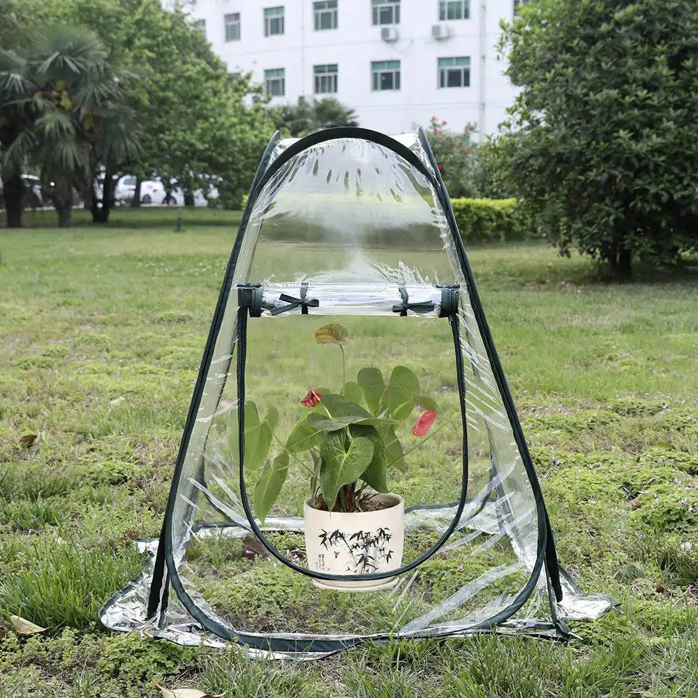 Portable Folding Garden Greenhouse Mini Transparent Greenhouses PVC