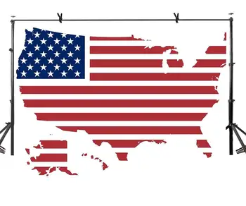 

7x5ft Backdrop USA National Flag Photography Background
