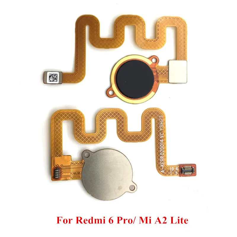 

For Xiaomi Redmi 6 Pro/Mi A2 Lite Touch ID Fingerprint Sensor Home Button Menu Return Key Recognition Sensor Flex Cable