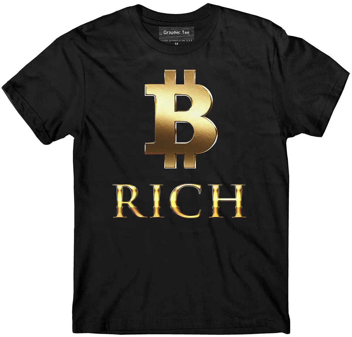 Summer 2019 Printed Pure Cotton Men'S Bitcoin T-Shirt, Cryptocurrency T-Shirt, Litecoin, Investment, Ethereum Retro T Shirts