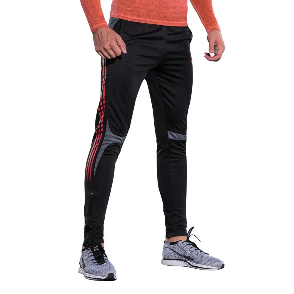 Running Pants Men Badminton Fotball Elastic Comfortable Sportswear