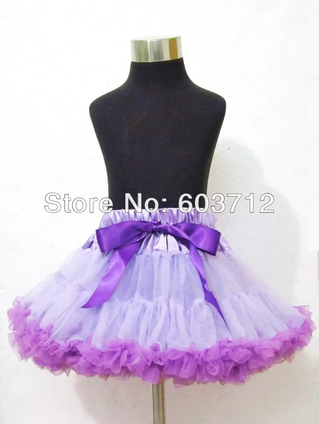 2013New Fashion fluffy romantic Purple pettiskirts girl tutus skirts