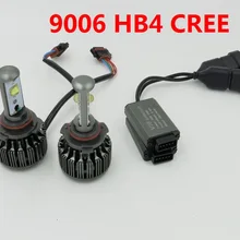 V16 TURBO 9006 HB4 60 Вт/заданная величина H7 H11 9005 HB3 7200LM автомобиля светодиодный фар Conversion Kit Белый, H1 H3 H10 880 881