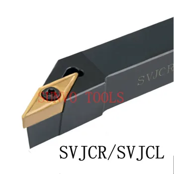 

SVJCR3232P16/SVJCL3232P16 Use VCGT/VBMT/VCMT insert Lathe Machine CNC Turning Tools External Turning Tool Holder SVJCR/SVJCL