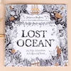 1 PC Children Adult English Edition Lost Ocean Inky Coloring Book Kill Time Painting Drawing Books 24 Pages Stationery Gifts ► Photo 3/6