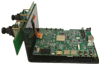 

For DreamHaise Binocular Development Board Hi3559A Panoramic AI Supports H 264 H 265 Coded Binocular Principle Diagram