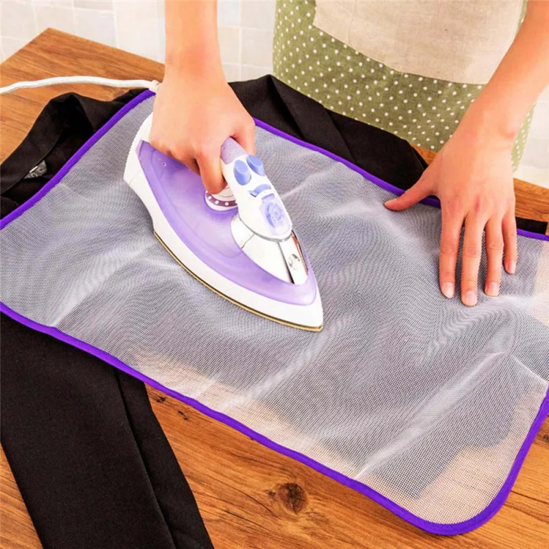 

Cheap Protective Press Mesh Ironing Cloth Guard Protect Delicate Garment Clothes free shipping