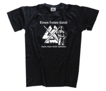Einen freien Geist kann man nicht Wikinger Germanen T-Shirt S - 3XL Harajuku Tops Fashion Classic Unique t-Shirt gift