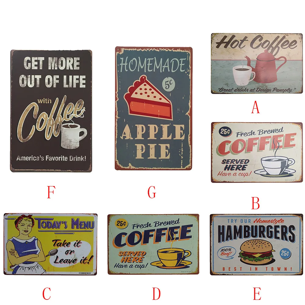 Винтажная металлическая жестяная вывеска плакат доска для бара паба клуба кафе