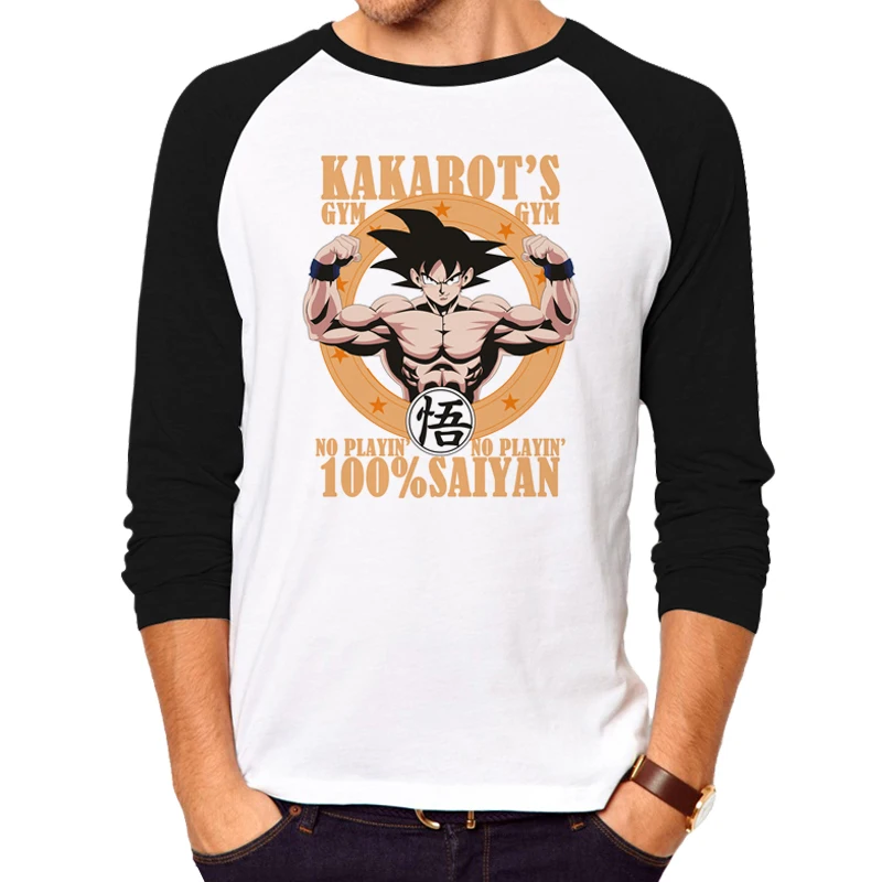 Men's Fashion Shirt DRAGON BALL cool T Shirt goku Super Saiyan image