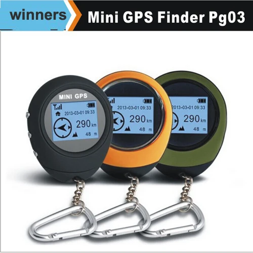 Лучший ручной GPS PG03 с брелком для спорта на открытом воздухе путешествий мини