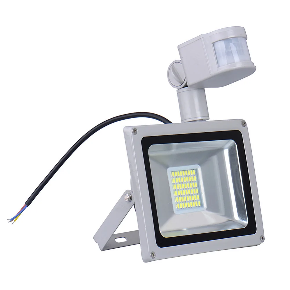 Kaigelin прожектор светодиодный датчик 30 Вт 220 В 60leds SMD 5730 инфракрасный потока лампа