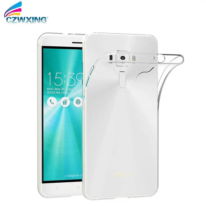 Для Asus Zenfone 3 ZE552KL силиконовый чехол Прозрачный для телефона Z012D ZE ZE552 552 552KL KL |