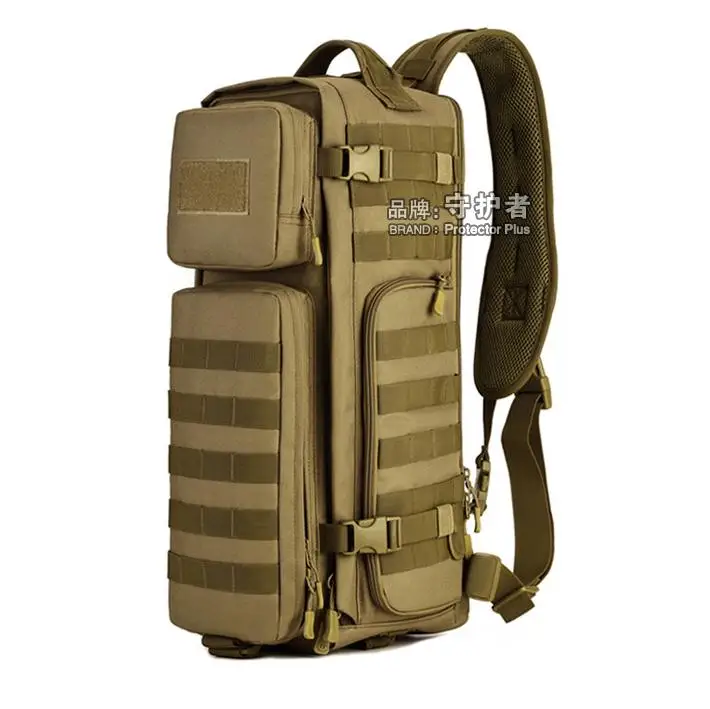 

Protector  Military enthusiasts airborne chest multi-function large shoulder bag waterproof wear-resistant high quality backpack