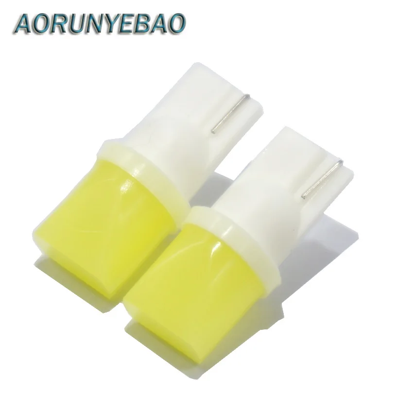 AORUNYEBAO 20X T10 3d COB LED W5W белый свет для автомобиля боковой индикатор направления света