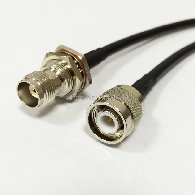 Новый штекер TNC Гнездовой разъем RF кабель RG58 по оптовой цене Быстрая доставка 50 см