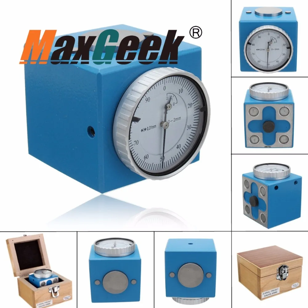 Maxgeek Max Z магнитный инструмент Axis набор инструментов Zero Pre Setter .0004 &quotGage офсетная