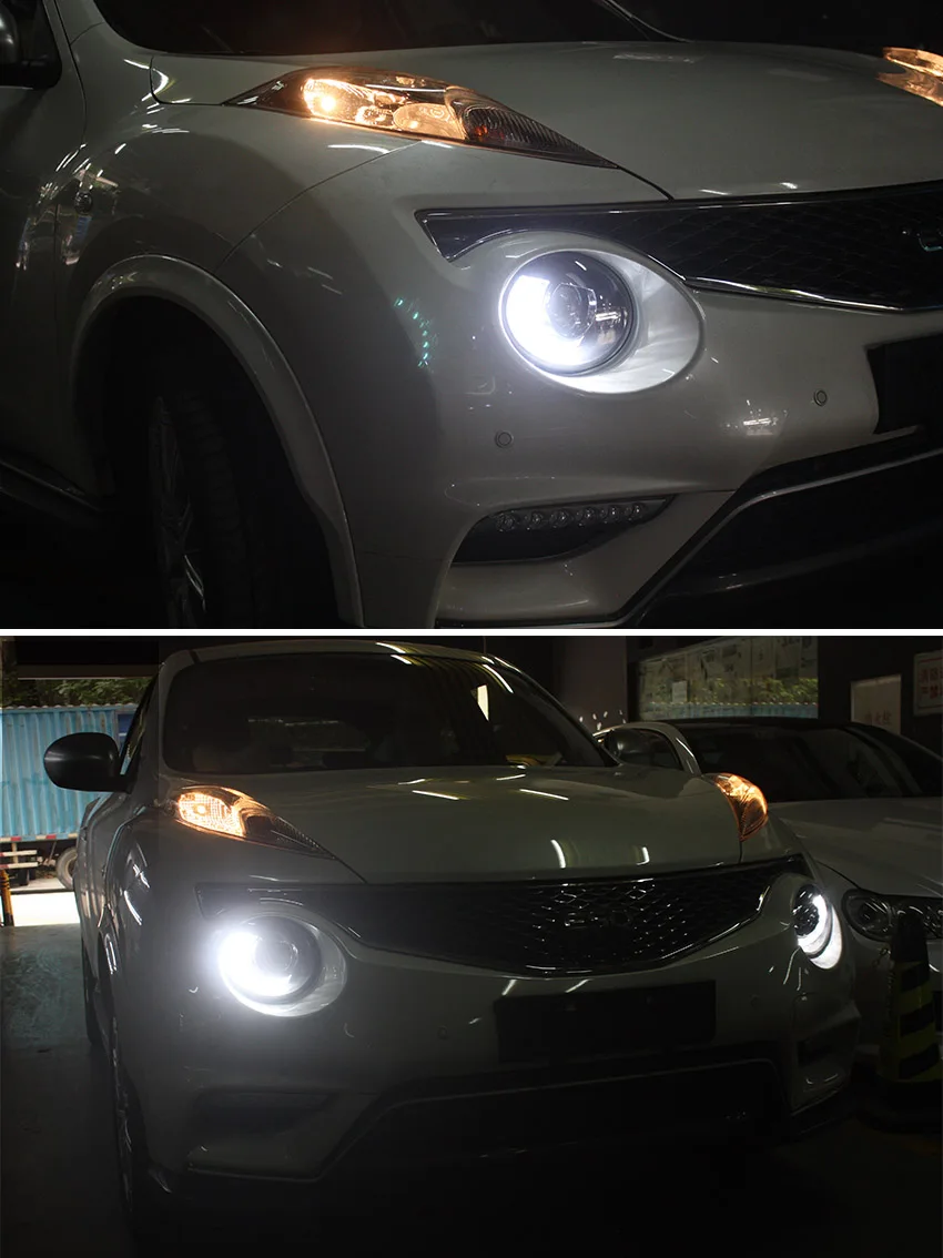 Car Styling Head Lamp Case For Nissan Juke 20132018 Headlights LED