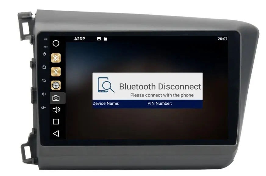 Flash Deal IPS 32g 4GRam 9 " Android 9.0 Car Audio for Honda Civic 2012 - 2014  Headunit Stereo Video GPS Navi Multimedia IPS Monitor Radio 5