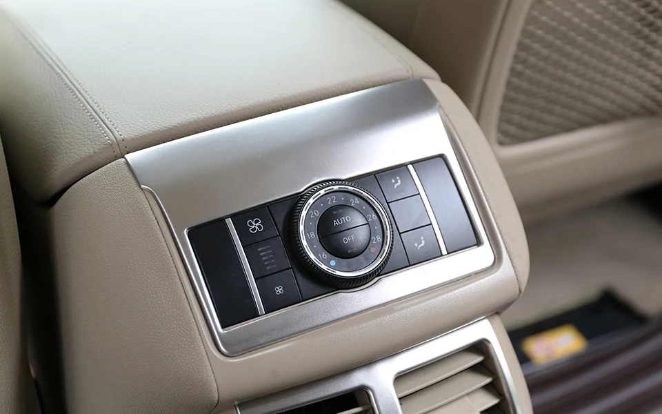 Для Mercedes benz R300 R320 R350 R400 W251 задний кондиционер пульт управления рамка, накладка, отделка интерьера, аксессуары