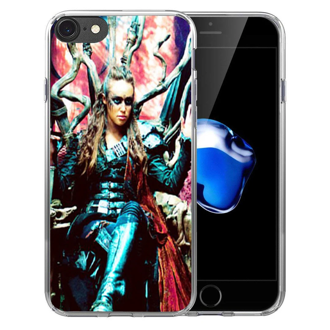 For iPhone X 8 7 7Plus 6 6S 6splus 5 5S SE Soft Silicone TPU case HEDA LEXA The 100 TV show Clear Coque shell |