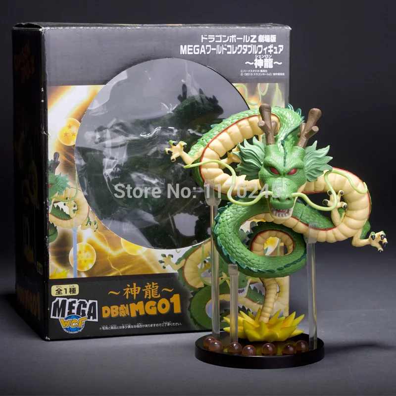 

Free Shipping Anime Cartoon WCF Dragon Ball Z ShenRon ShenLong 14cm PVC Action Figure Collection Model toys