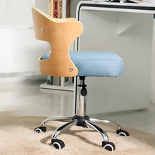 Бар барный стул вращающийся подъемный скандинавский компьютерный стул высокие табуреты дома Мода креативный косметический табурет офисный поворотный стул