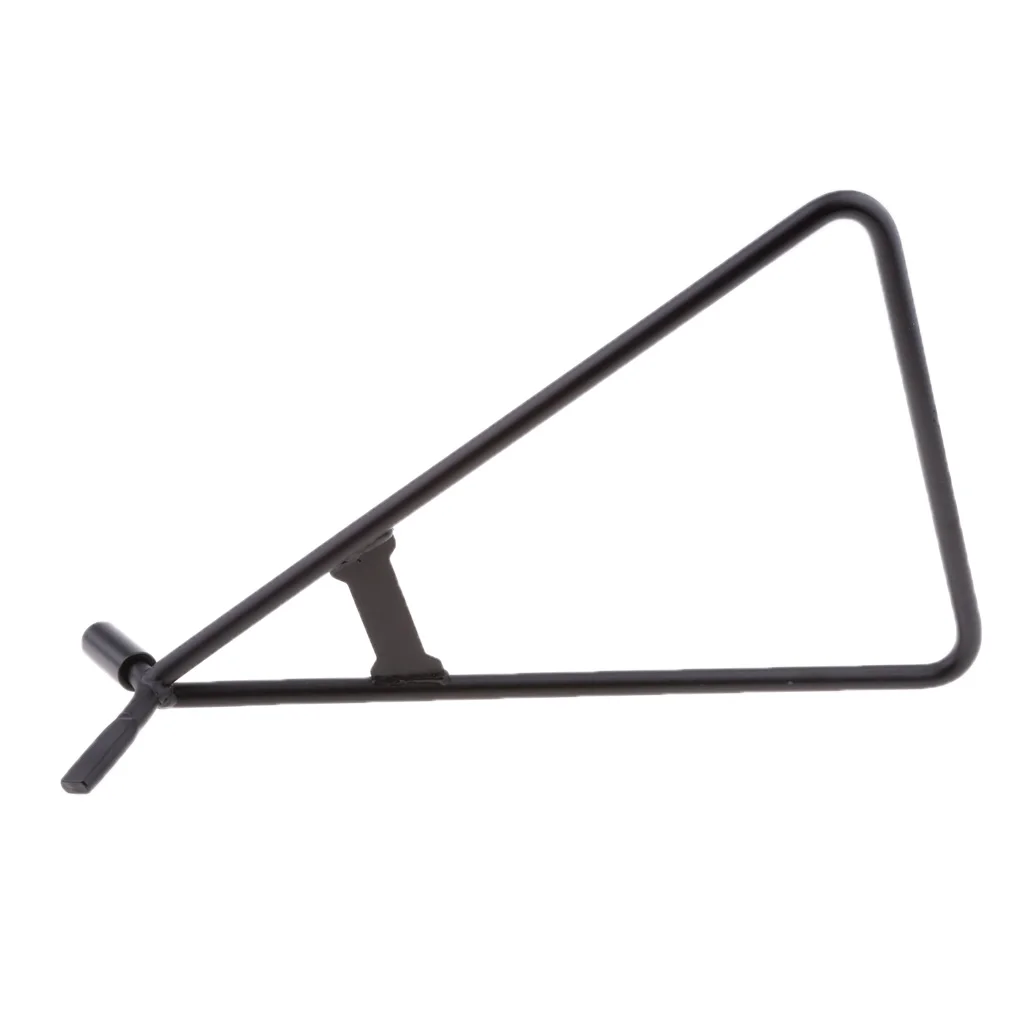 1 Pcs Universal Black Steel Motorcycle Triangle Side Stand Fit For Most Motorcycle Kickstand Motorcycle Accessories 39x25x11cm