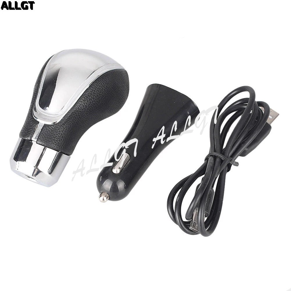 

Universal Car Gear Shift knob Touch Activated Sensor LED Light RGB Multi-Color