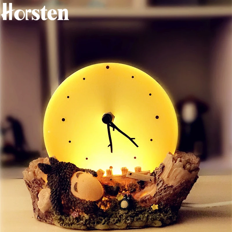 cheap Horsten Creative Novelty Night Light Home Decoration Cartoon Design USB Powered LED Night Lights For Boys Girls Birthday Gifts