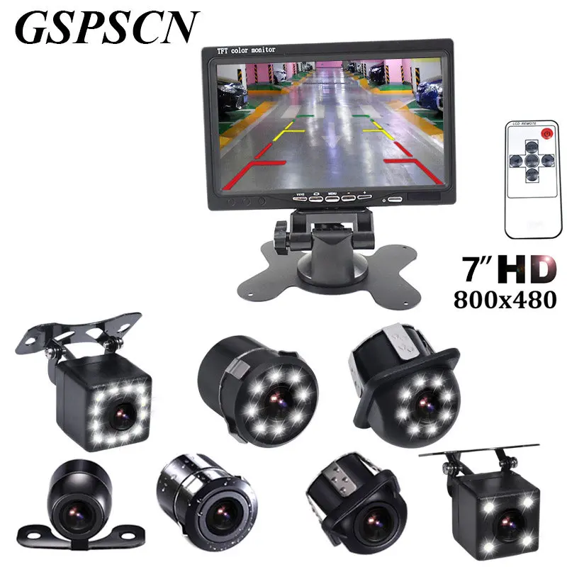 GSPSCN Car Auto Parking Assistance Night Vision Reversing Car Backup Rear View font b Camera b
